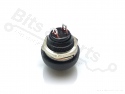Drukcontact rond bol 12mm groen 250V/1A